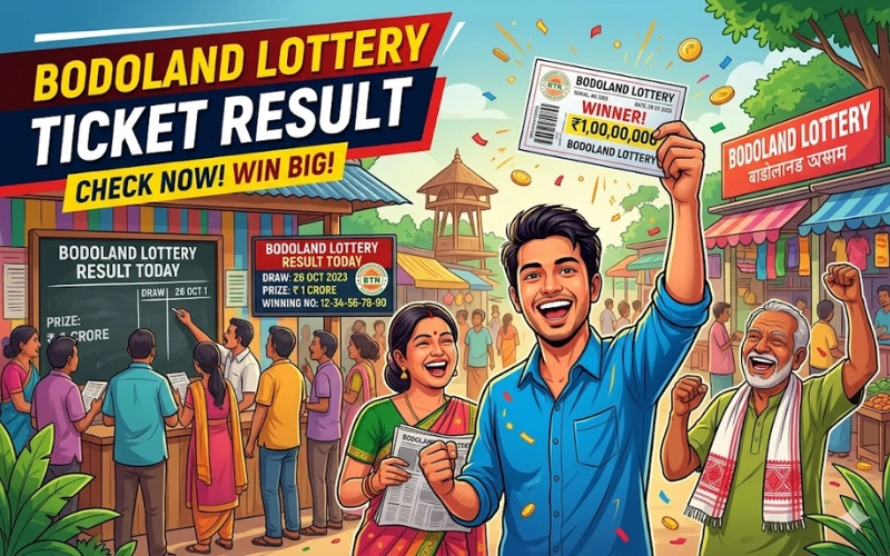bodoland lottery ticket result​ at Win101 featured image